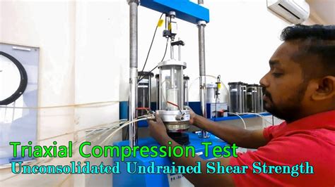 interpretation of triaxial compression test results|triaxial test for shear strength.